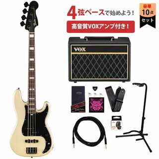 FenderDuff McKagan Deluxe Precision Bass Rosewood Fingerboard White Pearl フェンダーVOXアンプ付属エレキベ