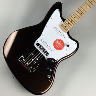 Squier by Fender Affinity Series Jaguar Maple Fingerboard White Pickguard Mystic Metallic Brown |現物画像