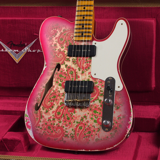 Fender Custom ShopLimited Edition Dual P90 Telecaster Thinline ~Pink Paisley Relic~
