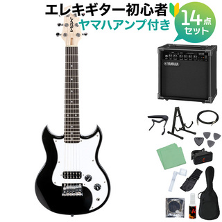 VOXSDC-1 MINI BK ミニエレキギター初心者14点セット 【ヤマハアンプ付き】 ミニギター