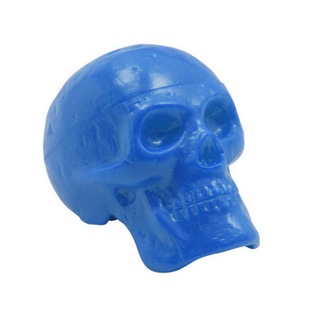 GROVER TrophyBB-BLUE Beadbrain Skull Shaker ブルー シェイカー