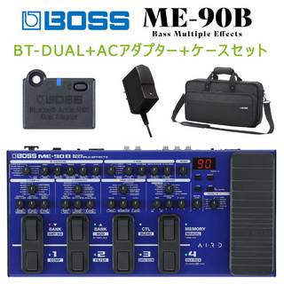 BOSS ME-90B アダプター＆キャリングケース＆BT-DUALセット マルチエフェクター エレキベース用