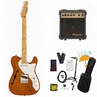 Squier by Fender Classic Vibe 60s Telecaster Thinline Maple FB Natural エレキギター PG-10アンプ付属エレキギター初心者