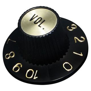 SCUDKG-260VI ブラック ゴールドキャップ インチサイズ コントロールノブ