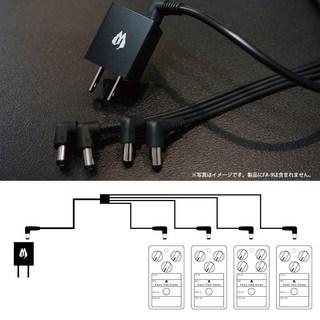 Free The Tone4 Way DC Power Splitter Cable CP-ML4