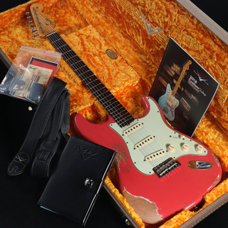 Fender Custom Shop1962 Stratocaster Heavy Relic Faded Fiesta Red 2018 【渋谷店】