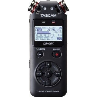 Tascam DR-05X ステレオオーディオレコーダー/USBオーディオインターフェース