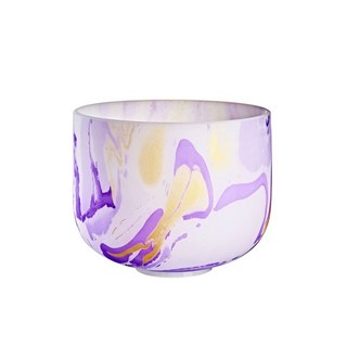 MeinlMCSB10B [Marble Crystal Singing Bowls 10'' / Crown Chakra - B4]