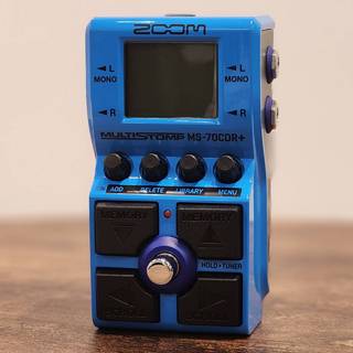 ZOOM MS-70CDR+ MultiStomp ストンプボックス 空間系エフェクター 【次回以降入荷分ご予約受付中】