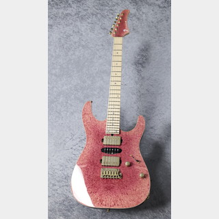 T's Guitars DST-Pro24 Burl Maple ~Pink Burst~【1本限定特注品】