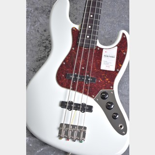 Fender Made in Japan Heritage 60s Jazz Bass - Olympic White - 【4.24kg】【#JD24022427】