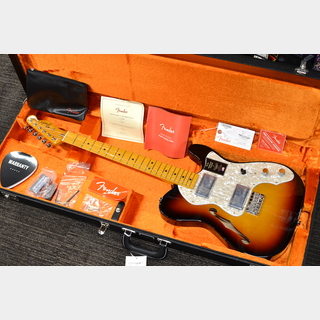 Fender American Vintage II 1972 Telecaster Thinline Maple Fingerboard ～3-Color Sunburst～ #V11255 【3.47kg】