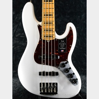 Fender USA American Ultra Jazz Bass V -Arctic Pearl / Maple-【ローン金利48回まで0%!!】