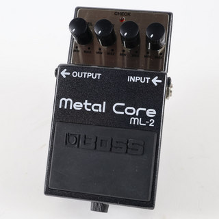 BOSS 【中古】メタルコア エフェクター BOSS ML-2 Metal Core ハイゲイン ディストーション エフェクター