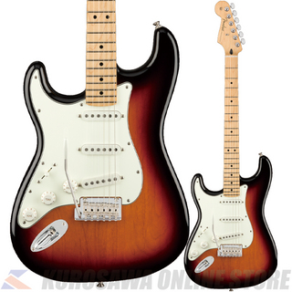 FenderPlayer Stratocaster Left-Handed, Maple, 3-Color Sunburst 【アクセサリープレゼント】(ご予約受付中)