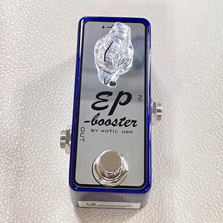 Xotic EP Booster Metallic Blue LTD 【未展示在庫あります】【15周年記念の限定エディション】