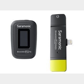 Saramonic BLINK500 PRO B3-JP ◆ Lightning接続モデル ディスプレイ搭載 2.4GHz 1ch【ローン分割手数料0%(12回迄)】