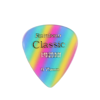 PICKBOYGP-21/075 Vintage Classic Rainbow 0.75mm ギターピック×10枚
