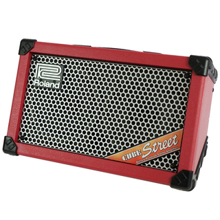 Roland 【中古】 ギターアンプ ローランド ROLAND CUBE Street RED 乾電池駆動パフォーマンス用ステレオアンプ