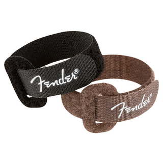FenderCable Ties 7" Black and Brown ケーブルタイ