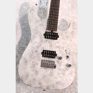 SAITO GUITARS 【旧定価ラストロット】S-622 HH Alder/Maple Neck White Granite #232437【軽量3.16kg/漆黒指板個体】