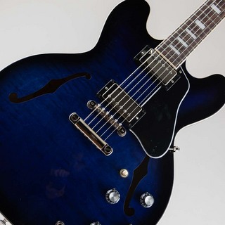 Gibson ES-335 Figured Deep Ocean Burst【S/N:229840323】