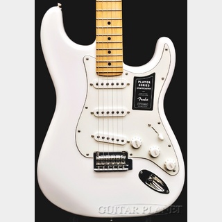 Fender Player Stratocaster -Polar White/Maple-【MX22224428】【3.49kg】