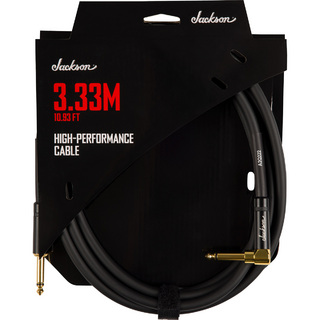 Jackson High Performance Cable Black 10.93  シールド 10.93フィート(約3.3m)