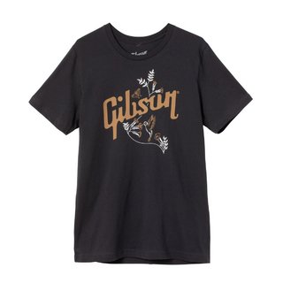 GibsonGA-SC-HBBSMD Hummingbird Tee (Gray) Medium ギブソン Tシャツ Mサイズ【WEBSHOP】