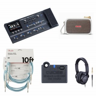 【BT-DUALセット、美品】BOSS GX-100 マルチエフェクター BOSS GX-100 + BT-DUAL + キョーリツEC-60SV SET マルチ
