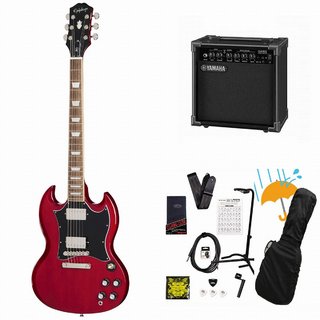Epiphone Inspired by Gibson SG Standard Cherry エピフォン YAMAHA GA15IIアンプ付属初心者セットR【WEBSHOP】