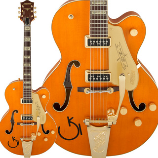 Gretsch G6120T-55 Vintage Orange Stain Lacquer フルアコギター