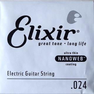 Elixir15224/024弦×4本 エリクサーナノウェブバラ弦