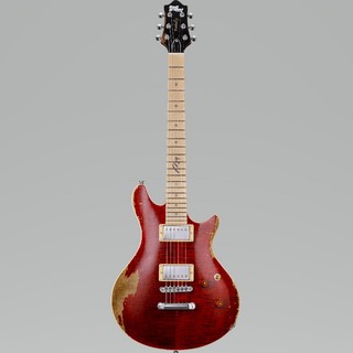 BanG Dream! POTBELLY FM Rāna / Distressed See Thru Wine Red(Lacquer)