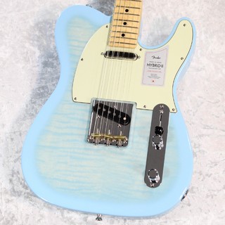 Fender 2024 Collection Made in Japan Hybrid II Telecaster Celeste Blue w/ Quilt Top #JD24030642【3.39kg】