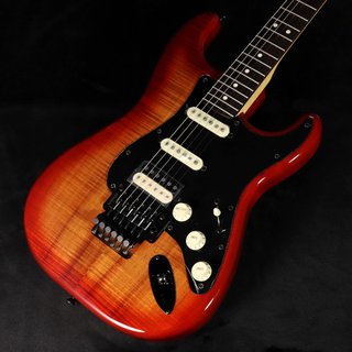 Fender ISHIBASHI FSR MIJ Hybrid II Stratocaster HSS Koa Top Black Hardware 【梅田店】