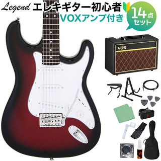 LEGENDLST-Z RBS エレキギター 初心者14点セット 【VOXアンプ付き】