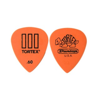 Jim Dunlop 462 Tortex T III 0.60mm Orange ギターピック×36枚