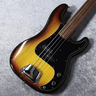Fender 1977 Precision Bass Fretless -Sunburst-【3.76kg】 【軽量個体】【オリジナルフレットレス】
