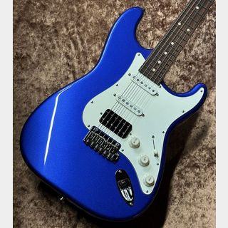 【カスタムギター】個性派エレキギター 青/紫 グラデーション H-H エレキギター 青 カスタムギター 個性派エレキギター 青 紫