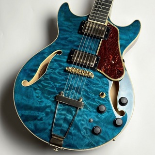 Ibanez AMH90QM（Translucent Blue）