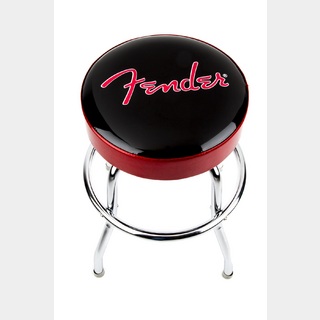 Fender Red Sparkle Logo Barstool Black/Red Sparkle 24" 【未開封在庫】【バースツール】