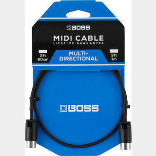 BOSS BMIDI-PB3 MIDI Cable 1m(BMIDI-PB3) MIDIケーブル ボス【WEBSHOP】