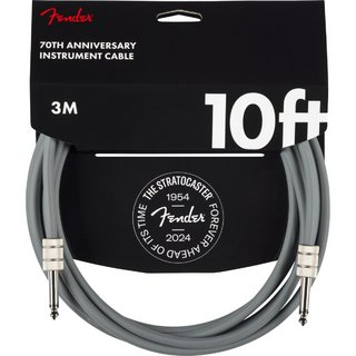 Fender 10' Anniversary Instrument Cable Gray 10' フェンダー [約304cm]【池袋店】