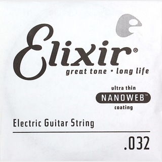 Elixir 15232/032弦×4本 エリクサーナノウェブバラ弦