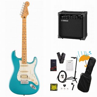 Fender Player II Stratocaster HSS Maple FB Aquatone Blue エレキギター YAMAHA GA15IIアンプ付属初心者セットR