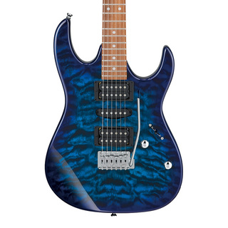 IbanezGio GRX70QA-TBB (Transparent Blue Burst)【真夏の音活応援★ビッグセール開催中～8/12】