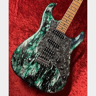 James Tyler USA STUDIO ELITE HD -BLACK & GREEN SHMEAR SEMI GLOSS- ≒3.328Kg