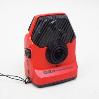 ZOOM Q2n RED ハンディ・ビデオ・レコーダー【横浜店】