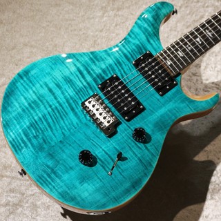 Paul Reed Smith(PRS) 【ワイルドな良杢個体!】SE Custom24 TU -Turquoise- #F069734【3.51kg】【入門用にもおススメ】